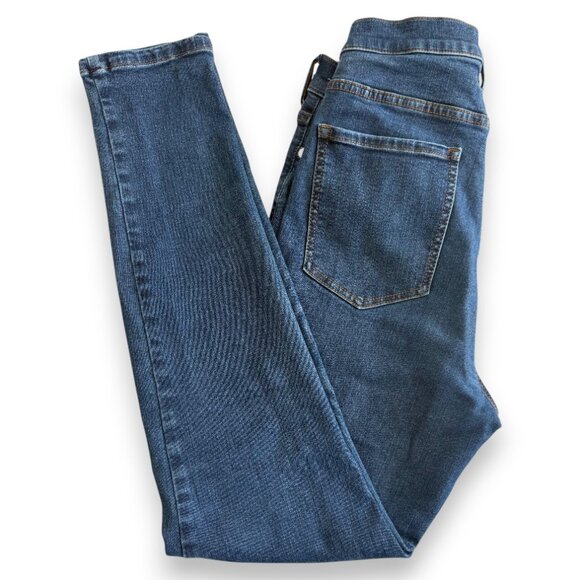 Banana Republic Dark Blue Skinny Jeans - Picture 4 of 5